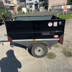 中古 ELLEBI エレビ！軽カーゴトレーラー！250kg!全国発送ok! 書類あり！の画像