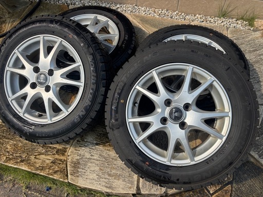 アルミホイール　スタッドレス　14インチ　2022年製　訳あり