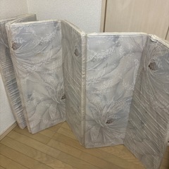 【26日まで】折りたたみマットレス　敷きパッドの画像
