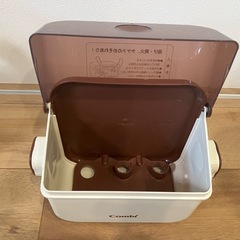 コンビ 除菌じょ〜ず、ピジョン 
耐熱ガラス哺乳瓶、哺乳瓶ケースの画像