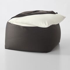 美品 無印良品 体にフィットするソファ ４点セット 本体＋補充クッション＋替えカバー×2の画像