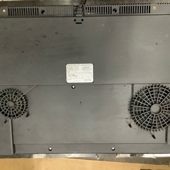 アイリスオーヤマ IRIS OHYAMA 2口 IHクッキングヒーター ブラック IHC-WKG2S  リサイクルショップ宮崎屋　佐土原店　25.8.23Fの画像