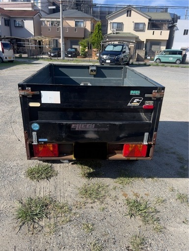 中古 ELLEBI エレビ！軽カーゴトレーラー！250kg!全国発送ok! 書類あり！