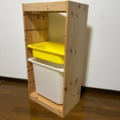IKEAトロファスト棚/収納ケース2個セットの画像