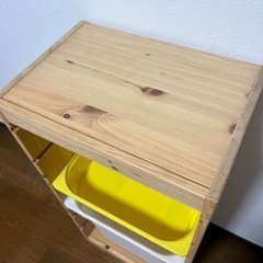 IKEAトロファスト棚/収納ケース2個セットの画像