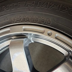 175/80R16 DUNLOP/WINTER MAXX SJ8 19年製 スタッドレス 4本 ダンロップ ウィンターマックス ジムニー jb64の画像