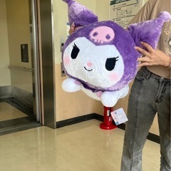 クロミちゃんBIGぬいぐるみの画像