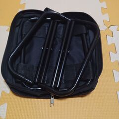 軽量ポータブル折りたたみ椅子　チェア、鉄合金フレーム付き、キャンプ、釣りチェアなどに　ポータブルチェア　おりたたみ　いすの画像
