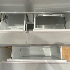 TOSHIBA 東芝 17年製 410L 冷蔵庫 6ドア  クリーニング済みの画像
