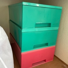 【無料】衣装ケース　3個の画像