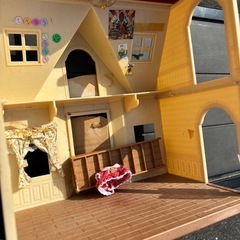 女の子　おもちゃ　シルバニアファミリー家、ペット屋さんの画像