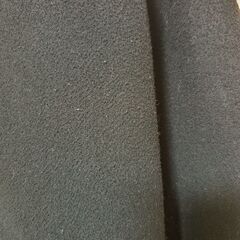 nano universe ノーカラー ロングコート 黒の画像