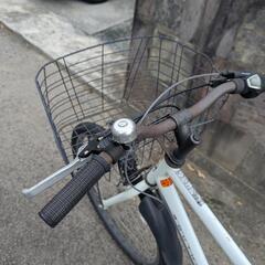 断捨離中！自転車26インチ 白の画像