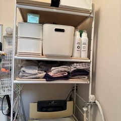 洗濯機　ラック　　　の画像