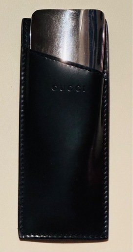 【GUCCI】携帯用 靴べら レザーケース付　シューホーン　限定　レア