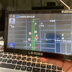 ポータブルナビ7インチ現状の画像