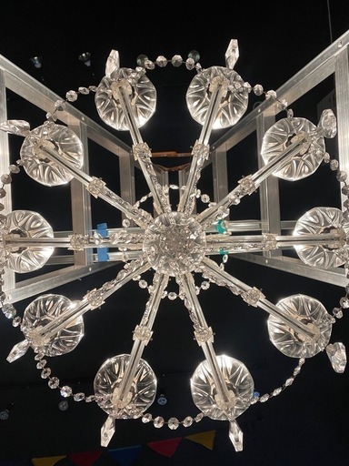 大塚家具　シャンデリア シャンデリア「ARL-2930SCH/8CR」約8畳用 ランプ別売【要施工