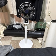 扇風機スタンド小型 白の画像