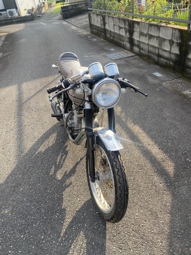 鹿屋市からGB250 クラブマン　初期モデル　ツインキャブ　不動レストアベース