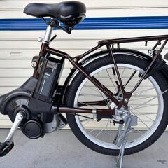リサイクル自転車(2508-06) 電動アシスト自転車(ﾔﾏﾊ) 12.3Ah 20ｲﾝﾁの画像