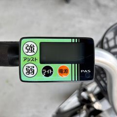 リサイクル自転車(2508-06) 電動アシスト自転車(ﾔﾏﾊ) 12.3Ah 20ｲﾝﾁの画像