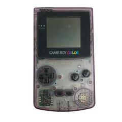 186000 現状品 Nintendo 任天堂 ゲームボーイ CGB-001  クリアパープル [1000027757290]の画像
