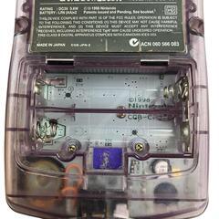 186000 現状品 Nintendo 任天堂 ゲームボーイ CGB-001  クリアパープル [1000027757290]の画像