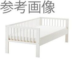 IKEA子ども用ベッド 165×77㎝ マットレス付きの画像