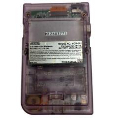 186000 ジャンク品 Nintendo 任天堂 ゲームボーイ MGB-001  クリアパープル [1000023929783]の画像