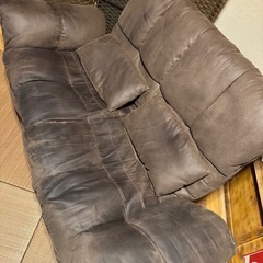 2人掛ソファー🛋️段階調整可/超美品の画像