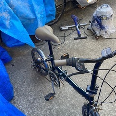 mini 折り畳み自転車の画像