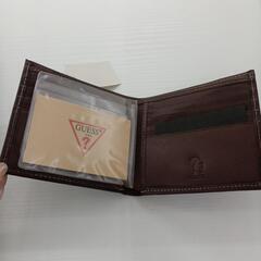 【ドリーム尾浜店】2つ折レザーウォレット　開封未使用品　GUESS?　 高さ(H)--cm× 幅(W)--cm× 奥行(D)--cmの画像