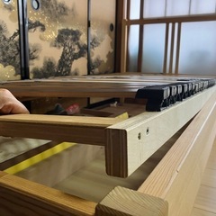 IKEA シングルベッド フレーム すのこの画像