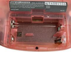 186000 現状品 Nintendo 任天堂 ゲームボーイアドバンス AGB-001  クリアピンク [1000025359250]の画像