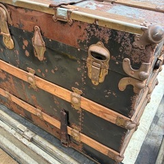◆ヴィンテージ　トランク◆宝箱　アンティーク　レトロ◆の画像