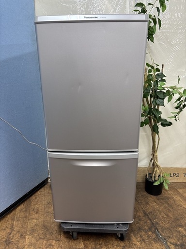 I340 ? Panasonic 冷蔵庫 (138L) 2ドア ⭐ 動作確認済 ⭐ クリーニング済