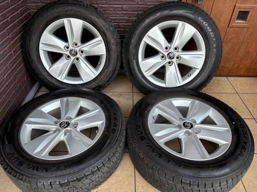 60ハリアー　純正ホイール　スタッドレス