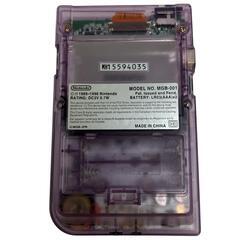 186000 ジャンク品 Nintendo 任天堂 ゲームボーイ MGB-001  クリアパープル [1000025369860]の画像