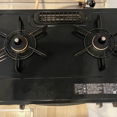 ガスコンロ(２口、都市ガス用)の画像
