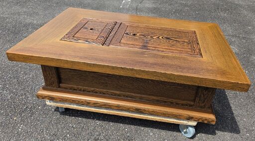 鉄刀木 タガヤサン 角火鉢 長火鉢 囲炉裏 倉庫保管中【現状渡し