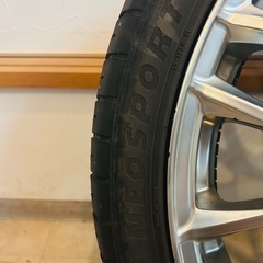 19インチタイヤホイール4本セットの画像
