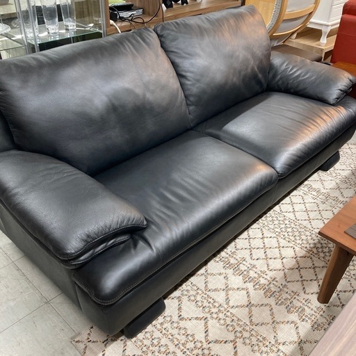 Italsofa イタルソファ　本革製3pソファー&1pソファー2点セット