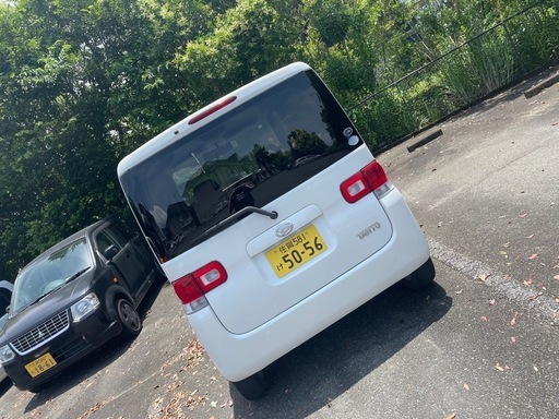 【すぐ乗れます】ダイハツ　タント　車検付き　