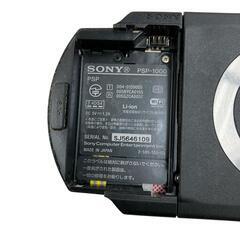186000 訳アリ品 sonny ソニー PlayStationPortable（PSP） PSP1000  ブラック [1000027777861]の画像