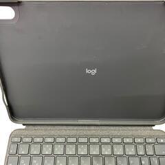 186000 現状品 Logicool ロジクール LOGICOOL Combo Touch iPadケース ik1095  グレー iPad Air 第4世代 対応 [250516HM120140]の画像