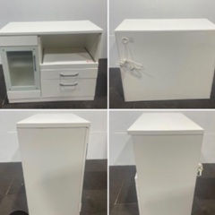 キッチンボード　電子レンジ　炊飯器置き場などの画像
