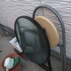 折り畳みテーブル&チェアーの画像