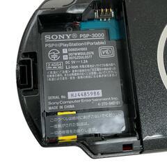 186000 現状品 sonny ソニー PlayStationPortable（PSP） PSP3000  レッド×ブラック [250612HM220133]の画像