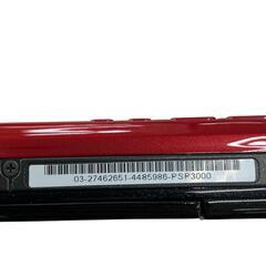 186000 現状品 sonny ソニー PlayStationPortable（PSP） PSP3000  レッド×ブラック [250612HM220133]の画像
