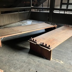酒蔵カフェの什器あれこれの画像